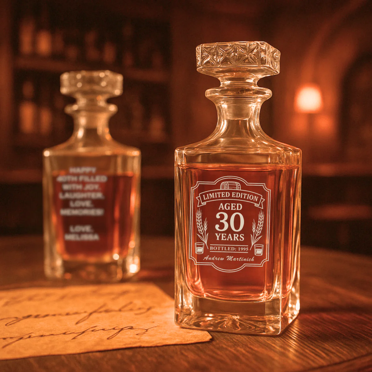 30th Birthday Decanter - Image 6