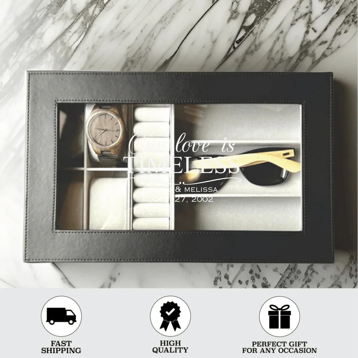 Anniversary Men's Organizer Box - Image 4