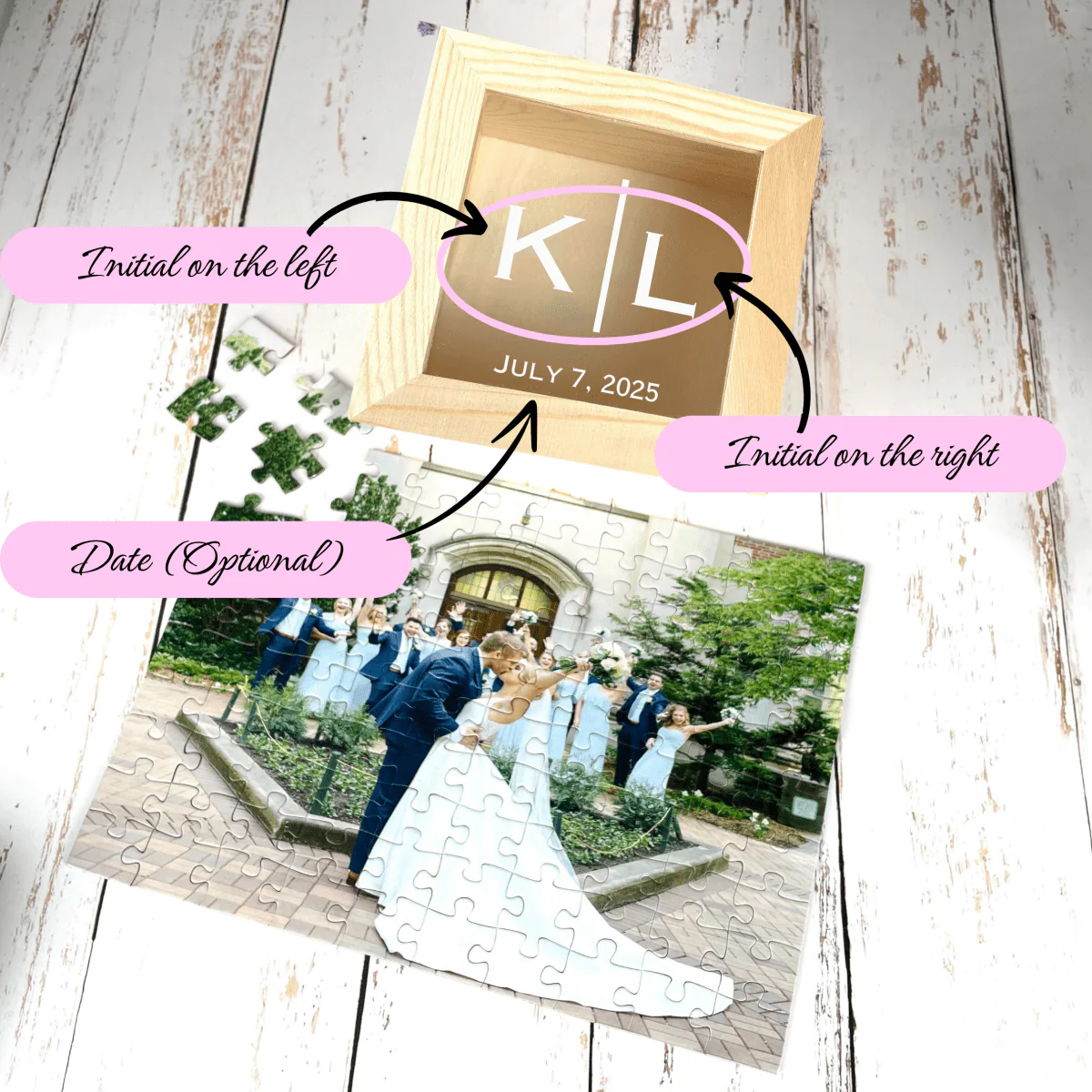 Anniversary Puzzle Keepsake - Image 3