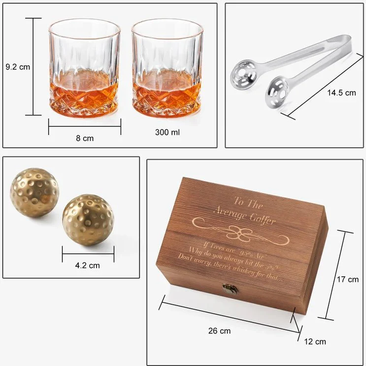 Average Golfer Whiskey Gift Box - Image 6