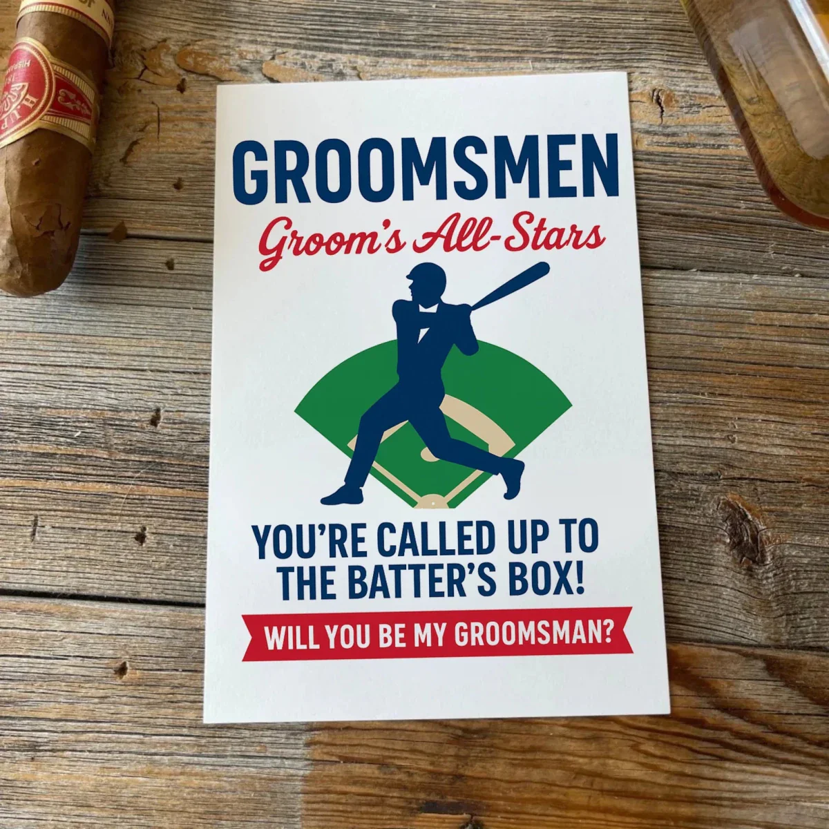 Batter Up Groomsmen Proposal Cards - Image 3
