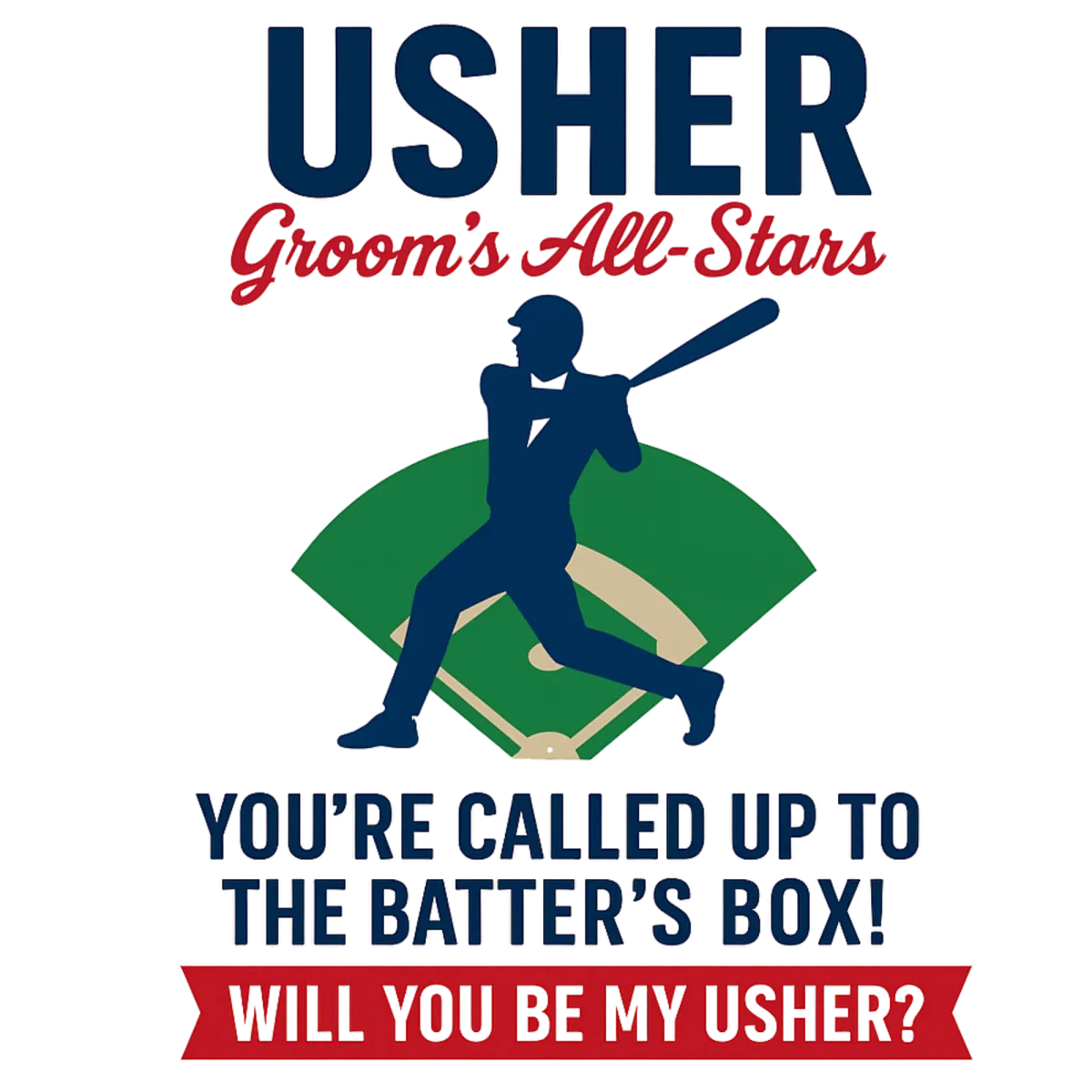 Batter Up Groomsmen Proposal Cards - Image 5