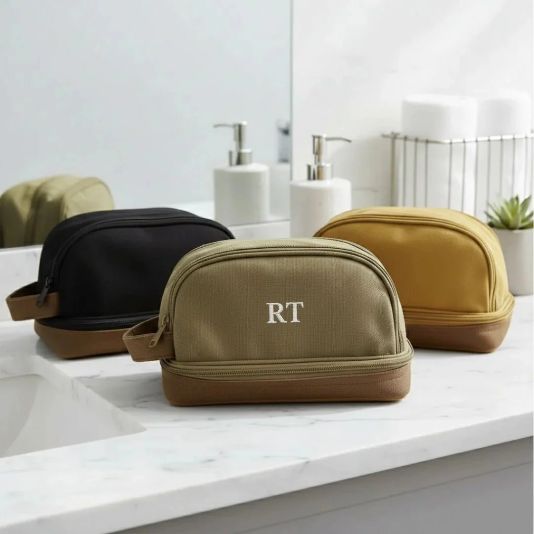 Canvas Toiletry Bag - Image 2