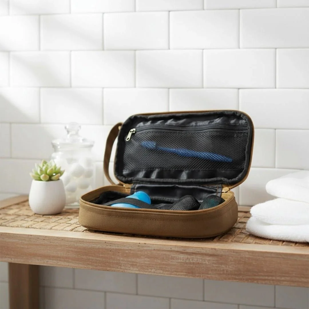 Canvas Toiletry Bag - Image 7