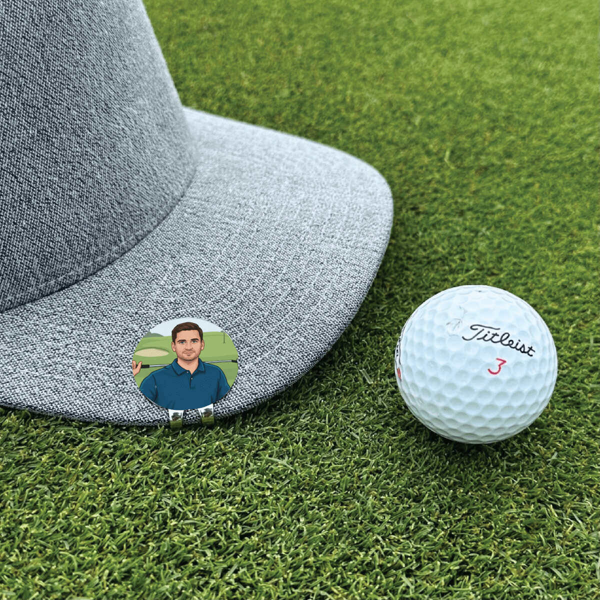 Personalized Cartoon Ball Marker - Image 7