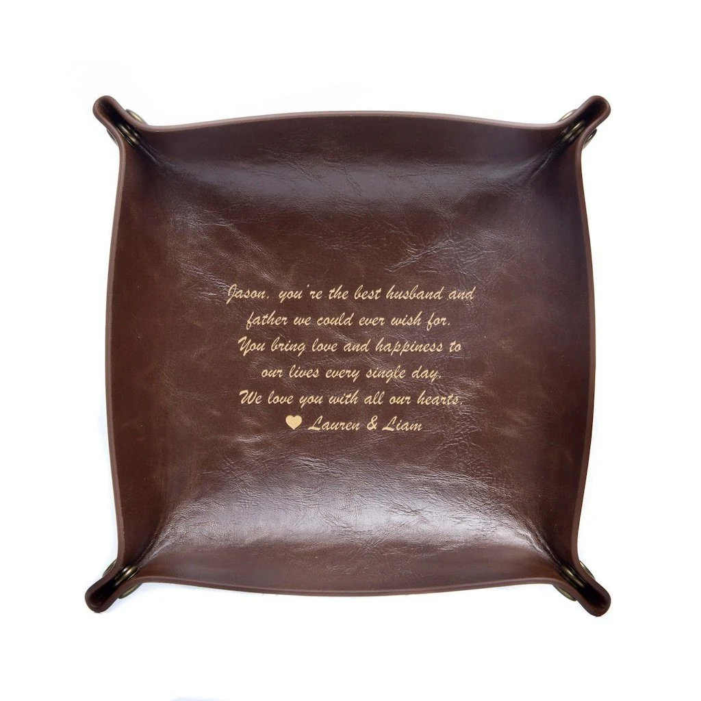 Leather Valet Tray - Image 7