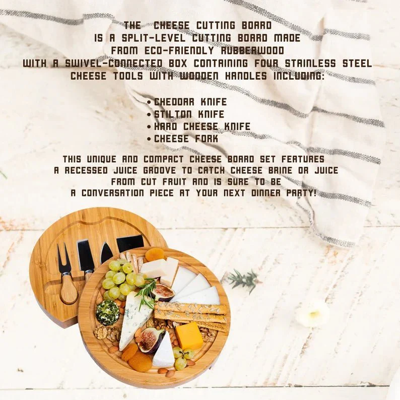 Custom Cheese Server Set - Image 2
