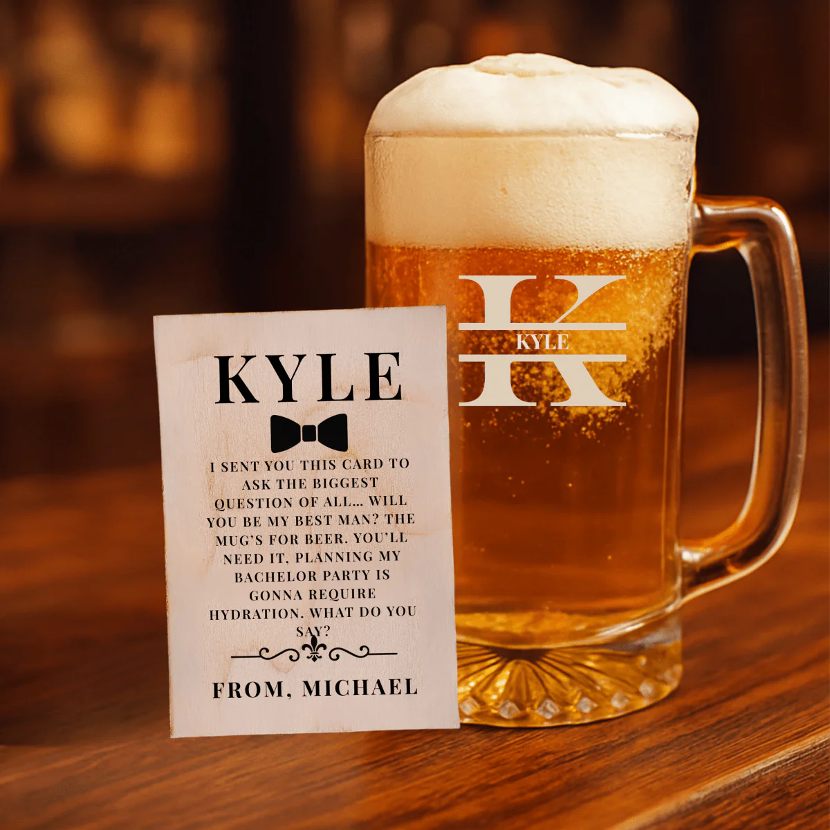 The Chug & Cheers Proposal Set