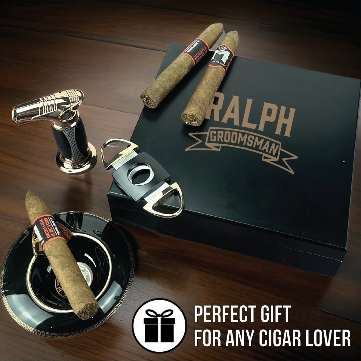 Classic Groomsman Cigar Gift Set - Image 10