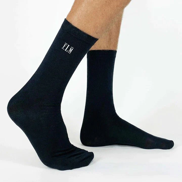 Classic Monogrammed Socks - Image 2