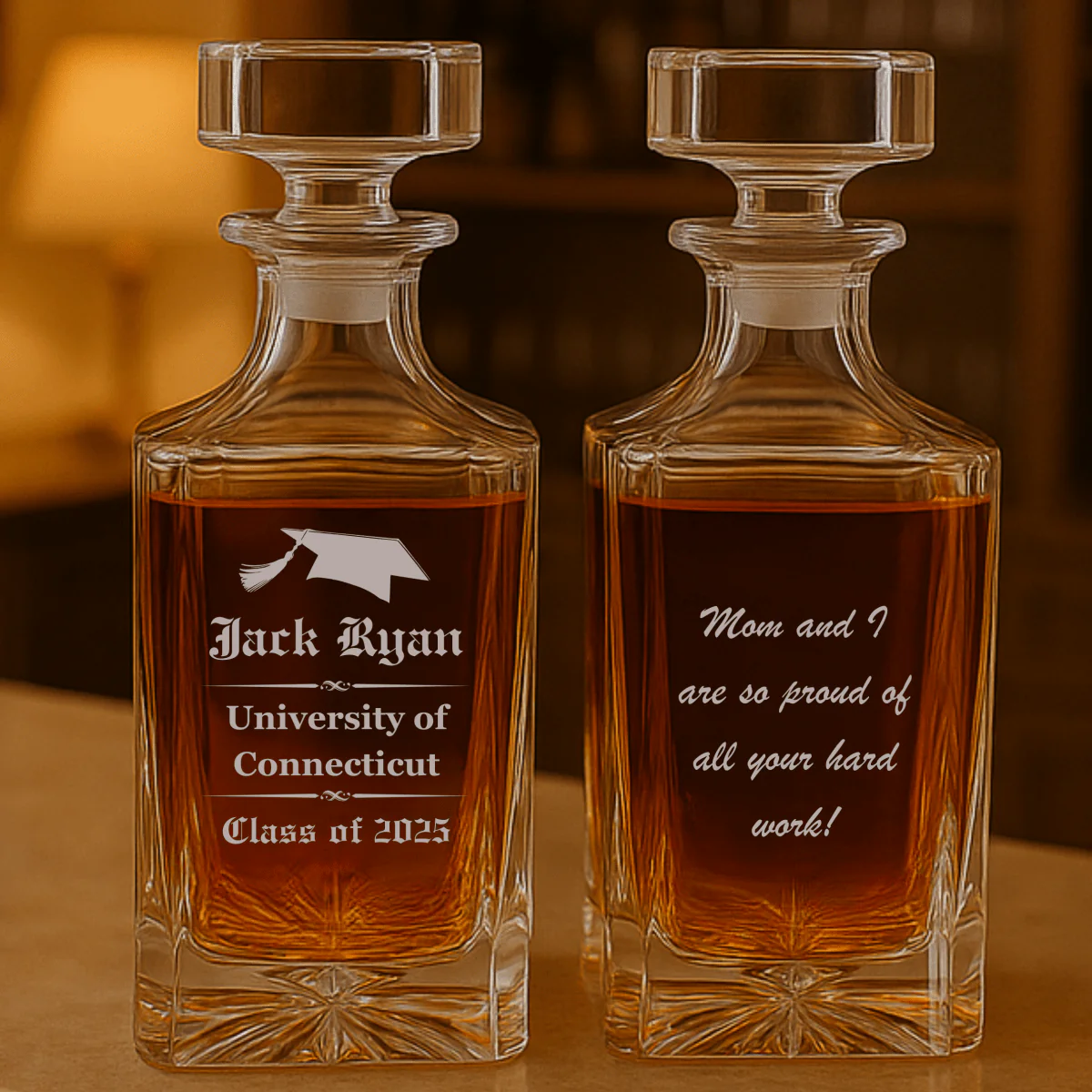 College Graduation Decanter - Image 3