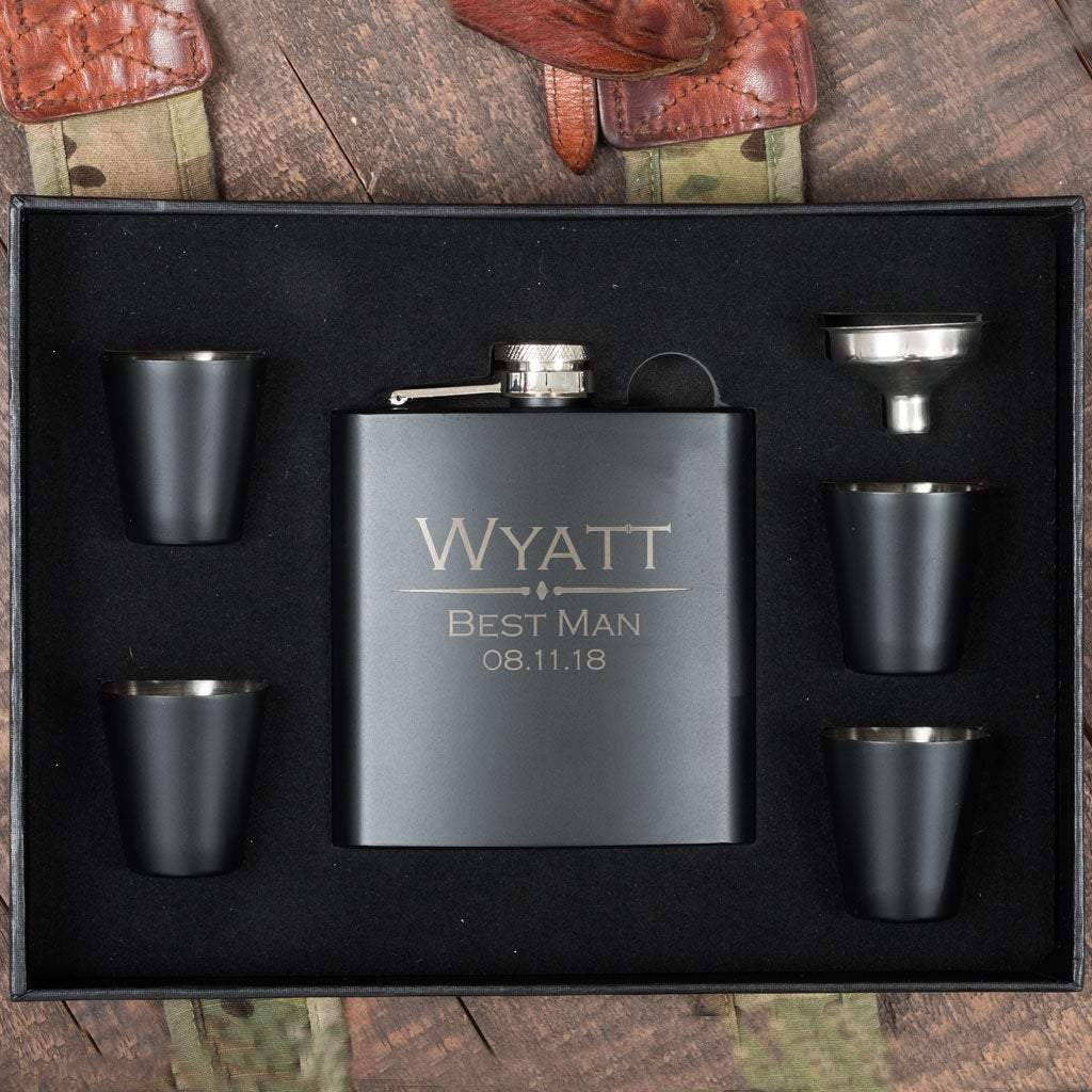 Shots on the Go Flask Set - Image 2