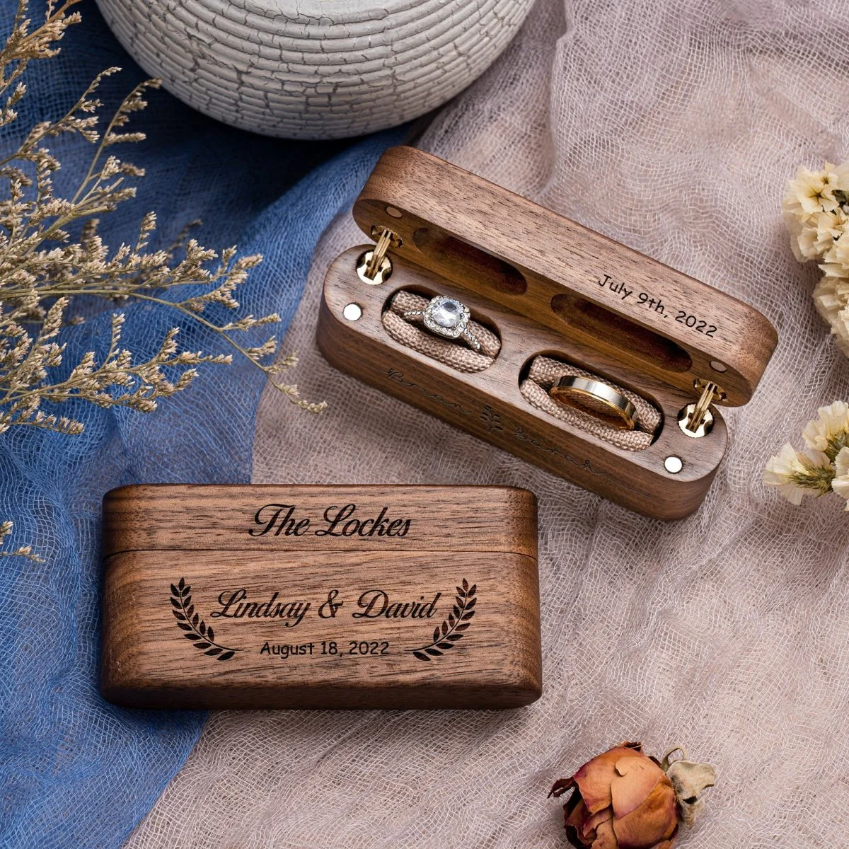 Couples Custom Ring Box - Image 7