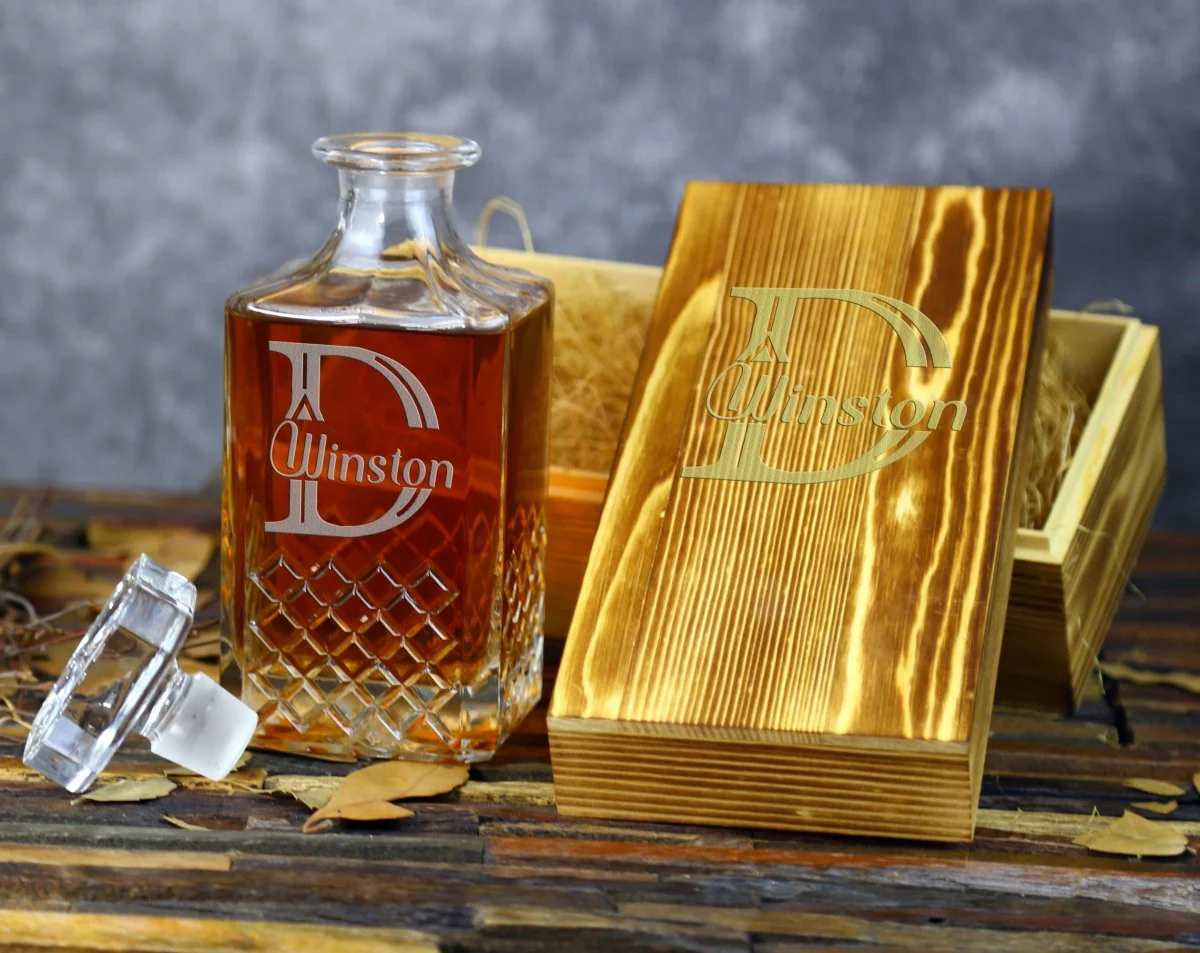 Crystal Whiskey Decanter - Image 2