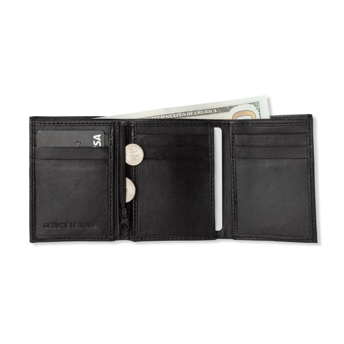 Personalized Leather TriFold - Image 3