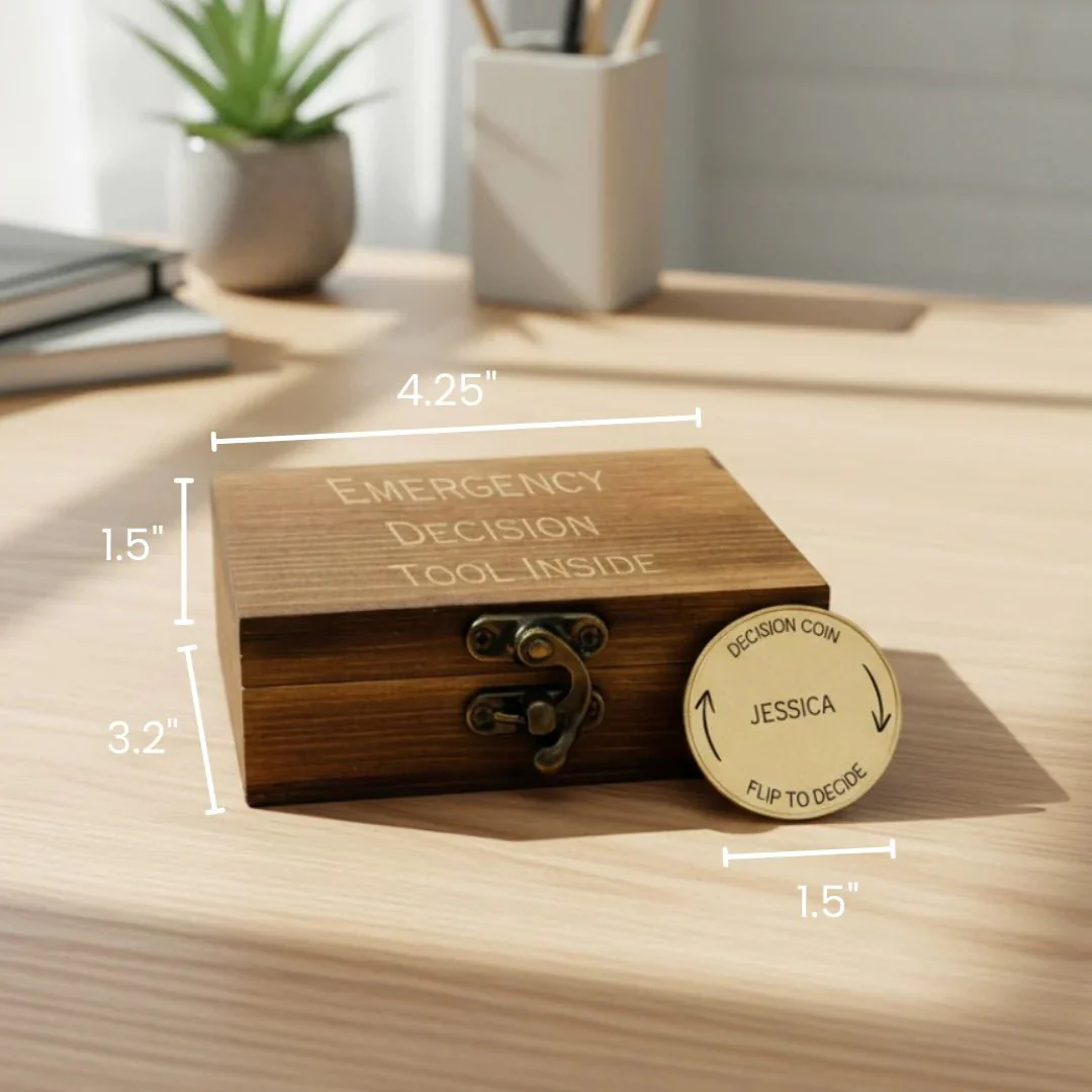 Custom Decision Coin for Couples - Image 11