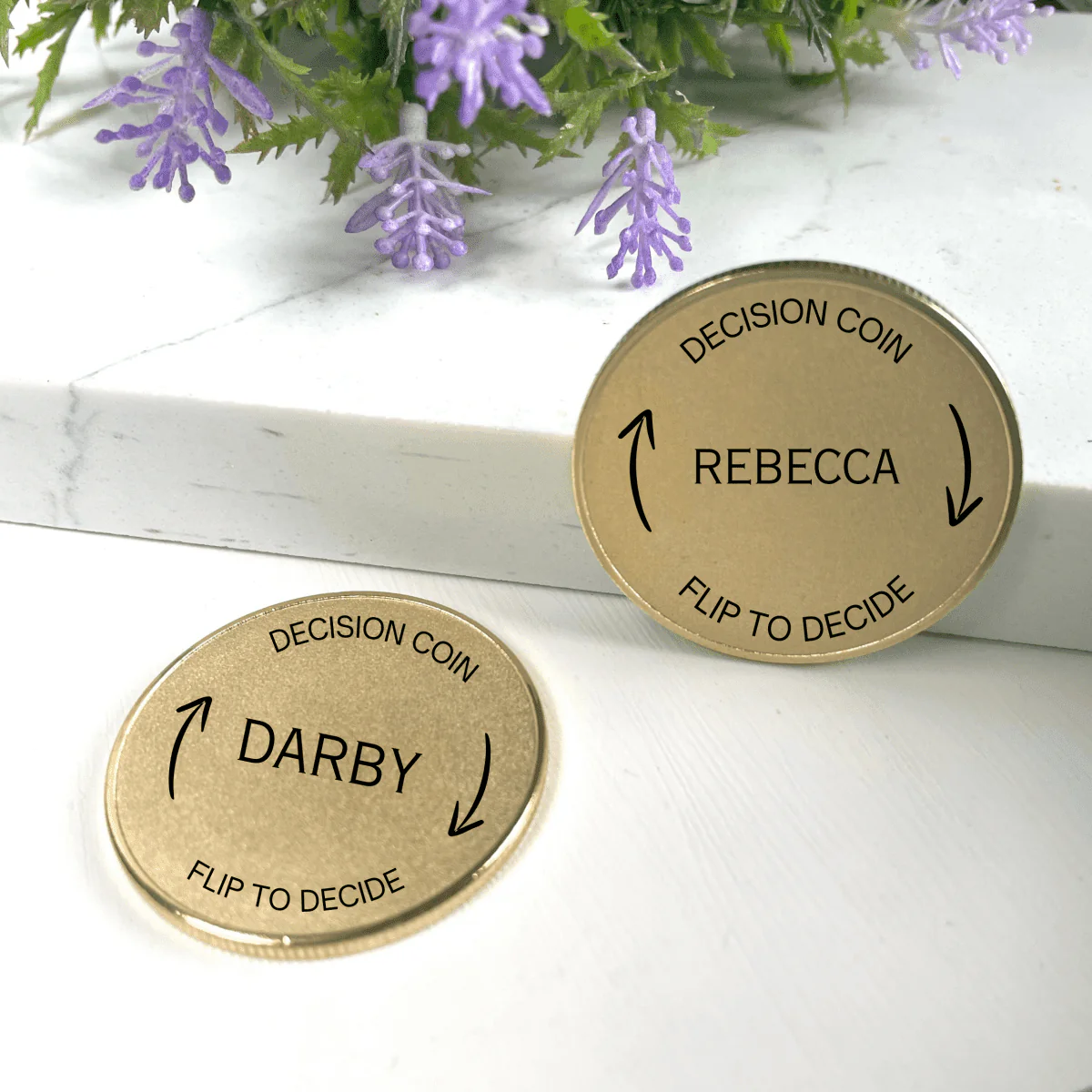 Custom Decision Coin for Couples - Image 13