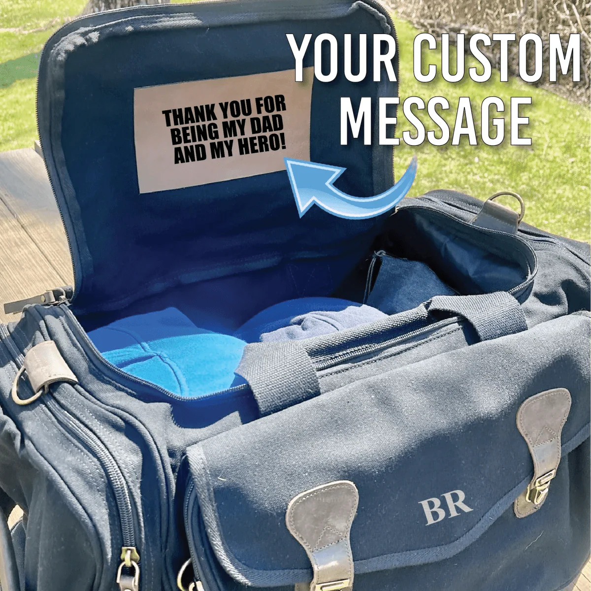 Sentimental Custom Duffle Bag - Image 11