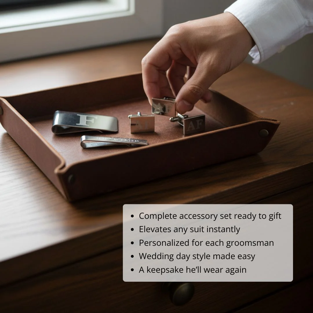 Custom Groomsmen Accessory Set - Image 3