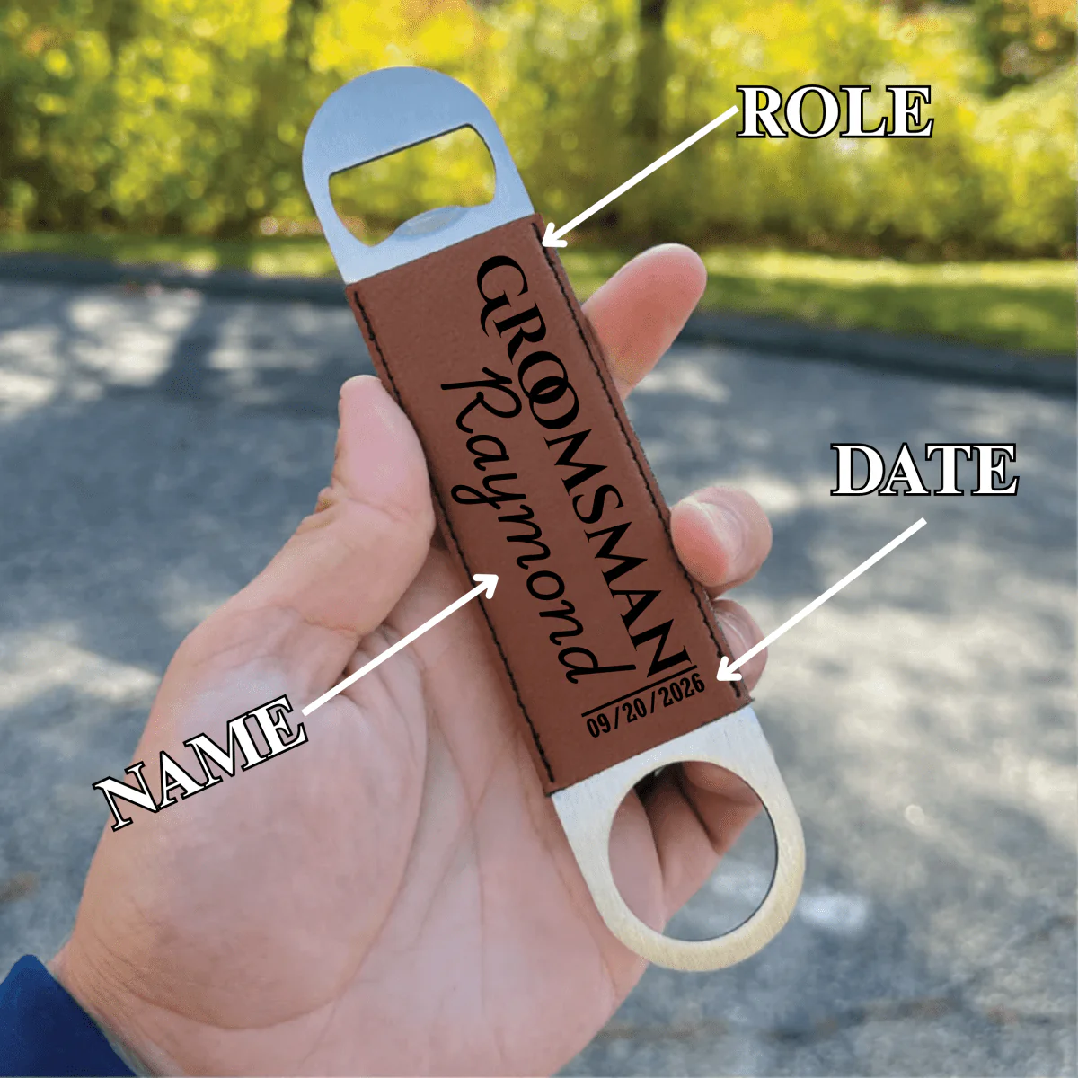 Groomsmen Bottle Opener - Image 2