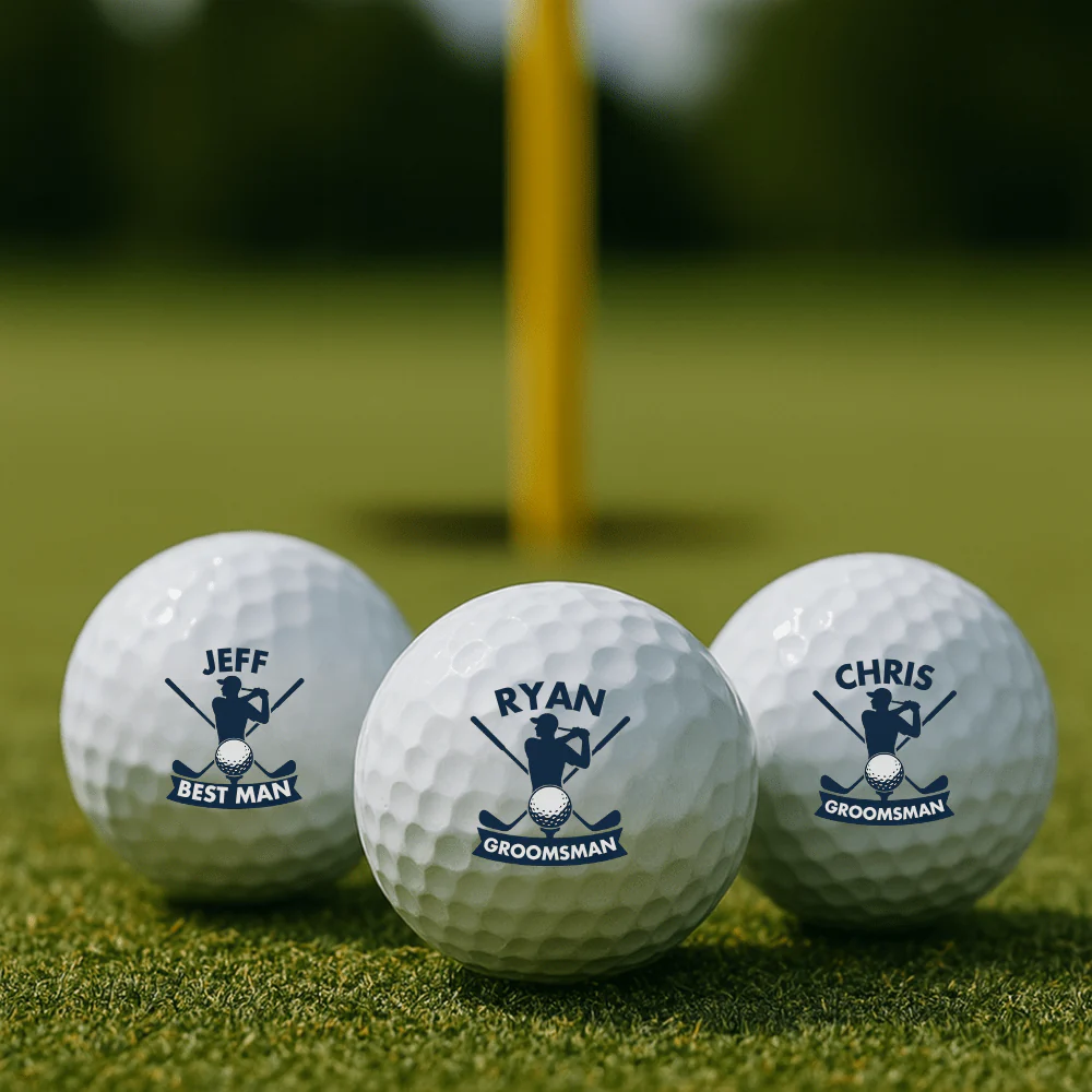 Custom Groomsmen Golf Balls - Image 4