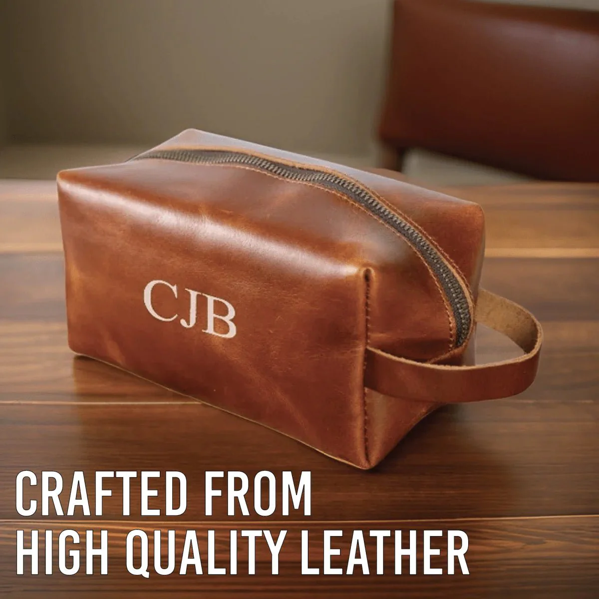 Custom Leather Dopp - Image 4