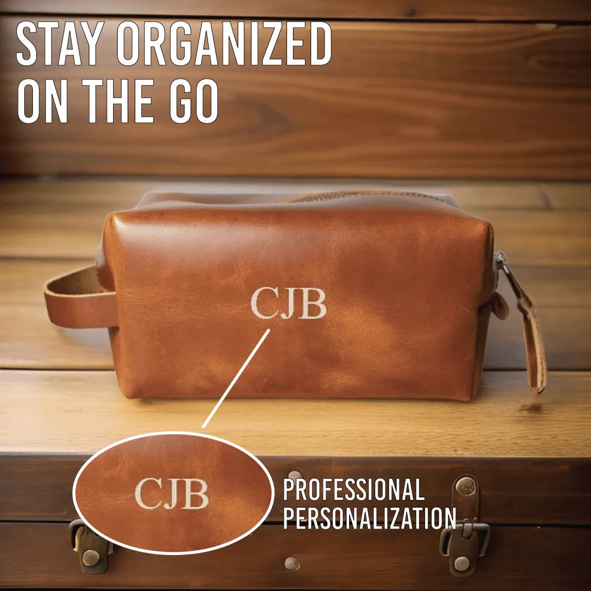 Custom Leather Dopp - Image 6
