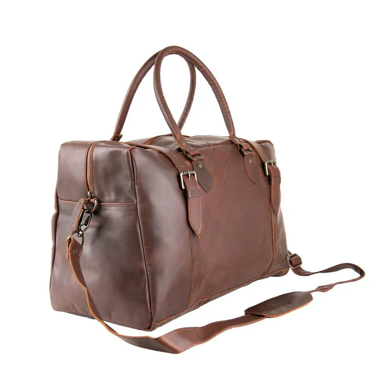 Custom Leather Duffle - Image 4