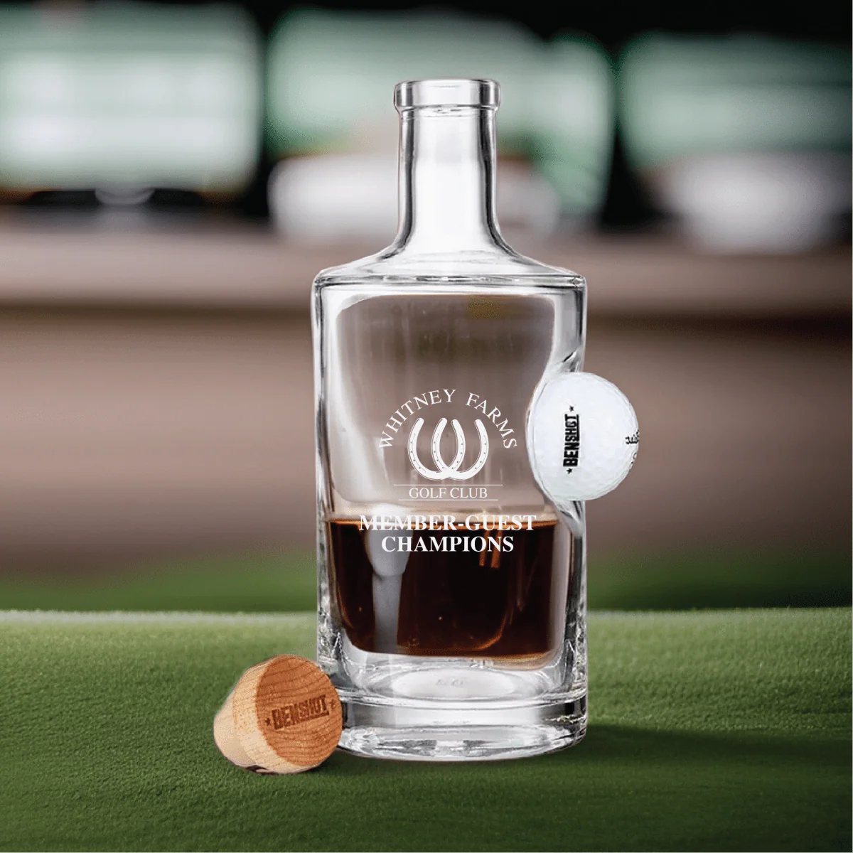 Custom Logo Golf Ball Decanter Set - Image 4
