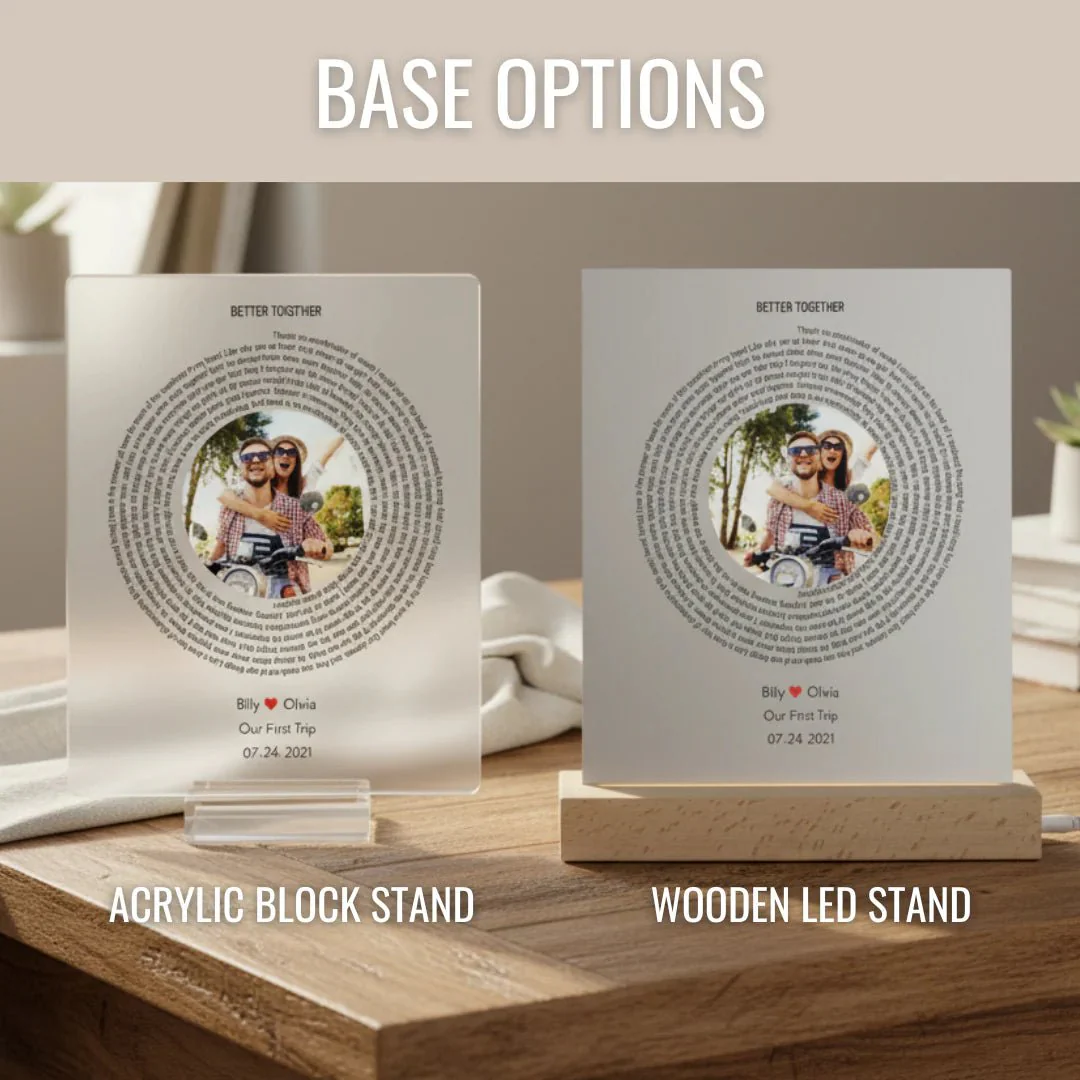 Personalized Love Song Plaque - Image 3