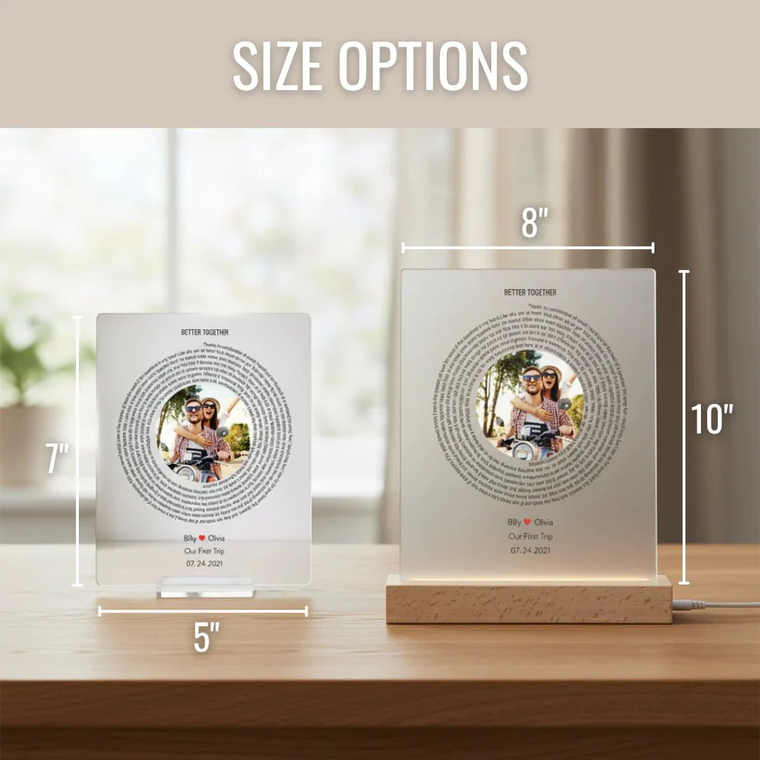 Personalized Love Song Plaque - Image 4