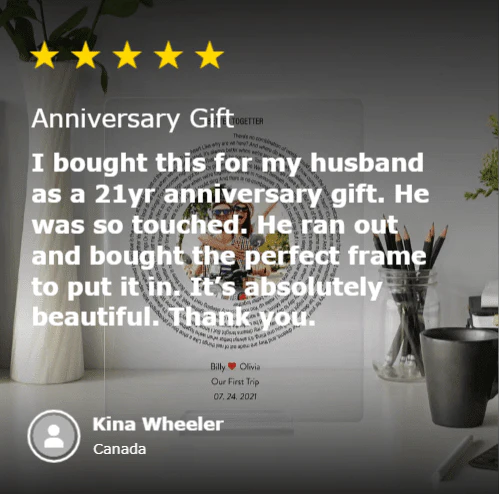 Personalized Love Song Plaque - Image 5