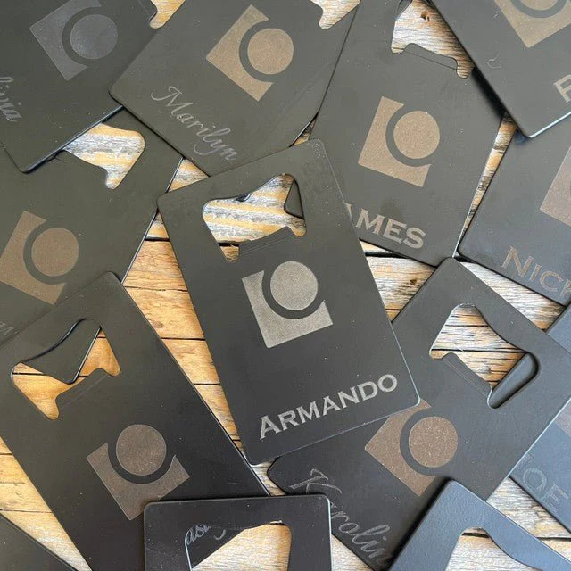 Wallet Bottle Opener with Logo - Image 3