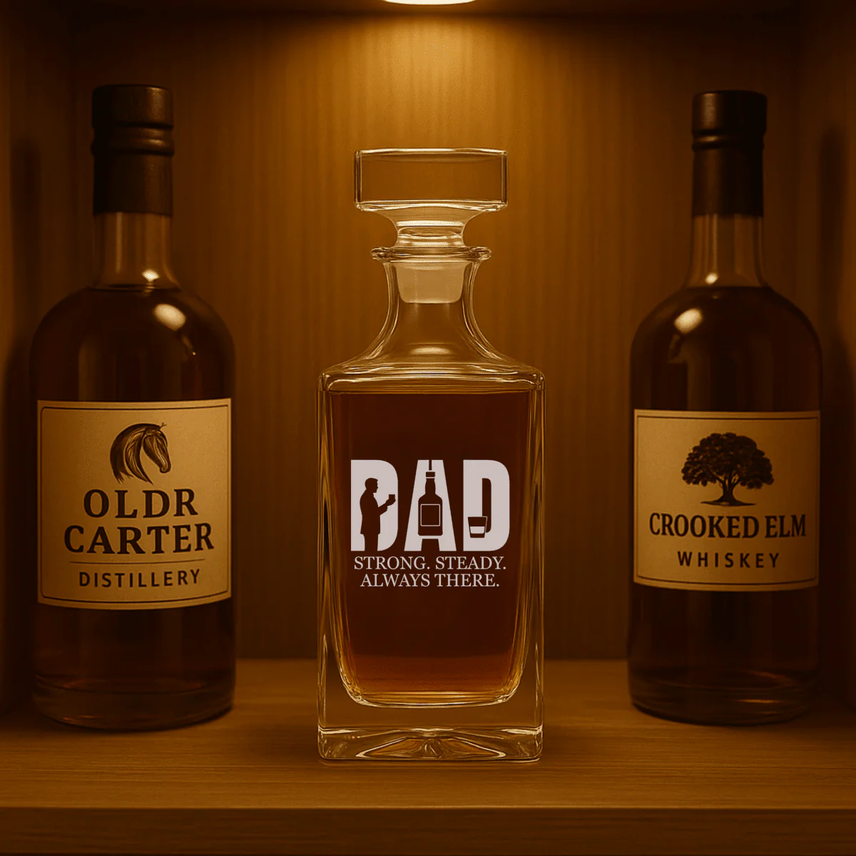 Dad’s Keepsake Decanter - Image 3