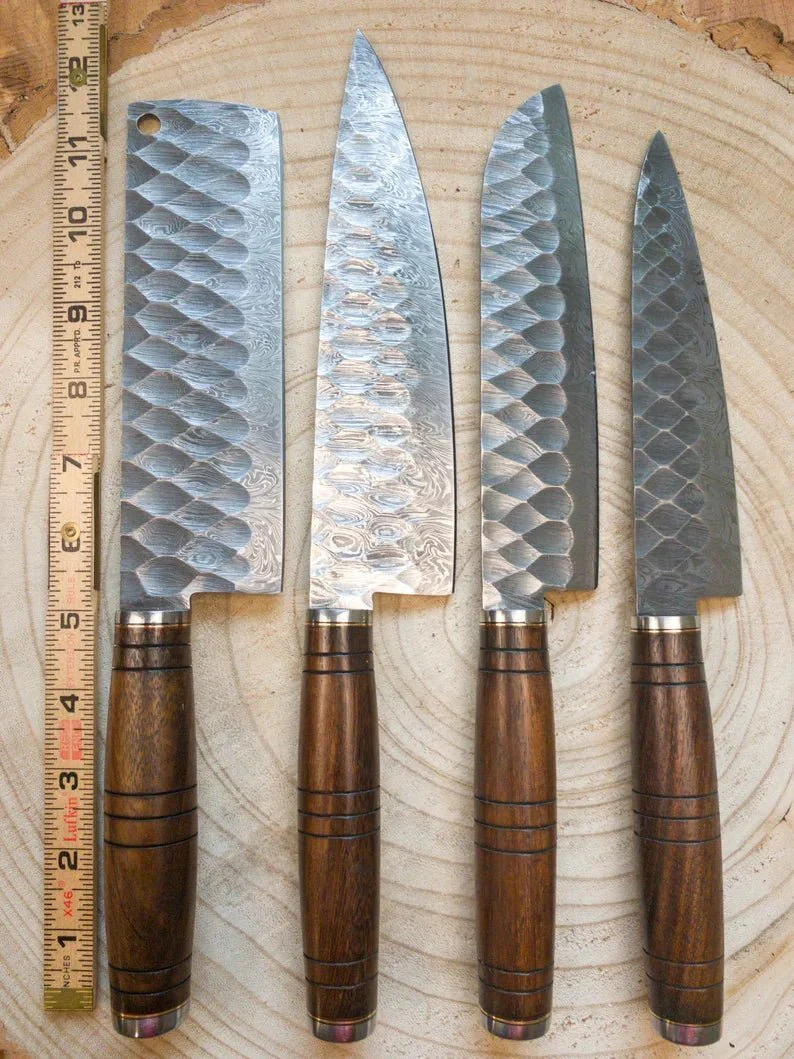Damascus Chef Knife Set - Image 5