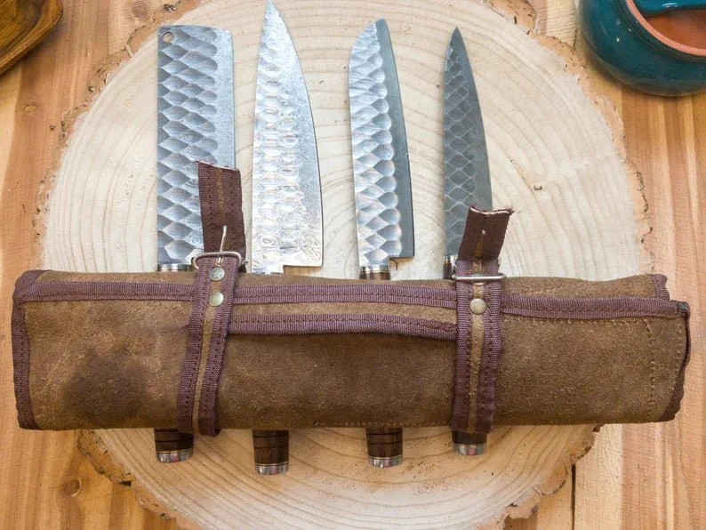 Damascus Chef Knife Set - Image 7