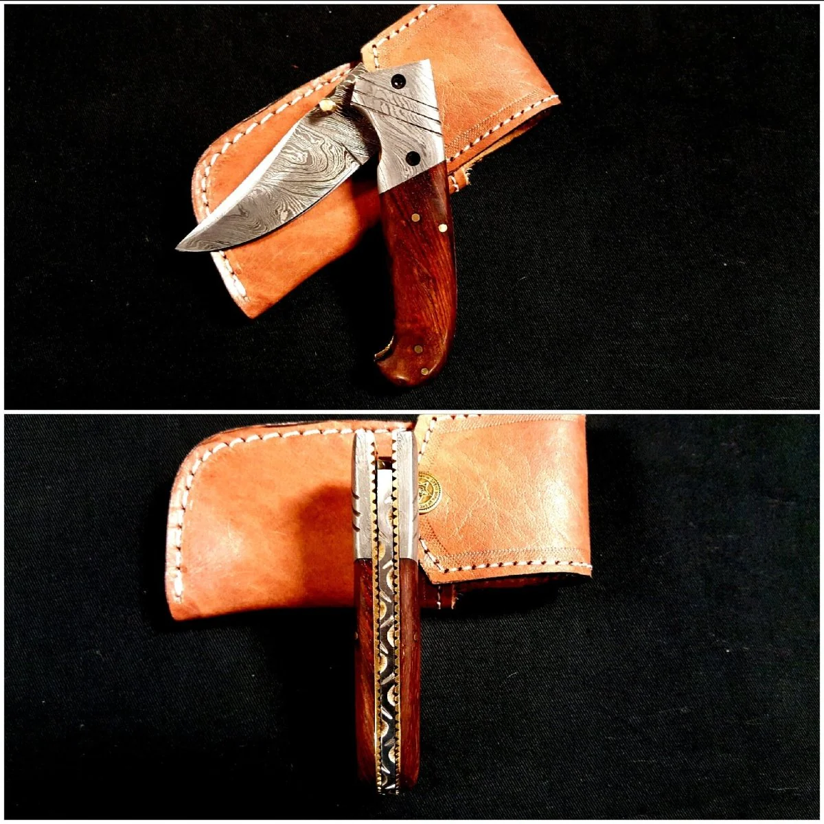 Damascus Folding Blade - Image 6