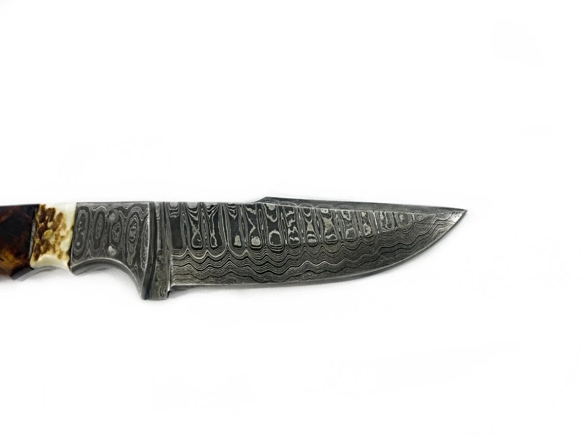 Damascus Steel Fixed Blade Knife - Image 3