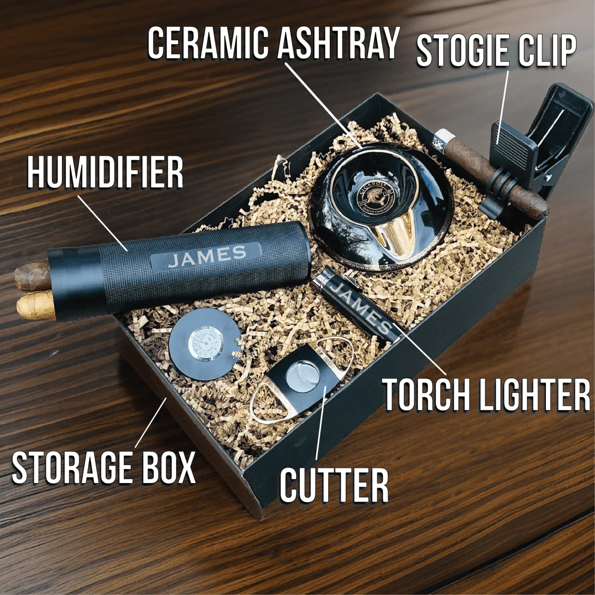 Deluxe Cigar Gift Set - Image 12