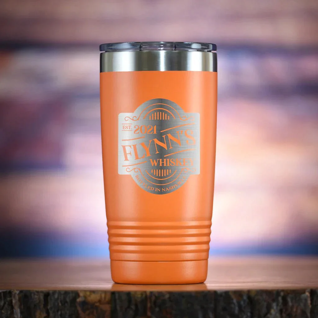 Distillery Label Travel Tumbler - Image 3