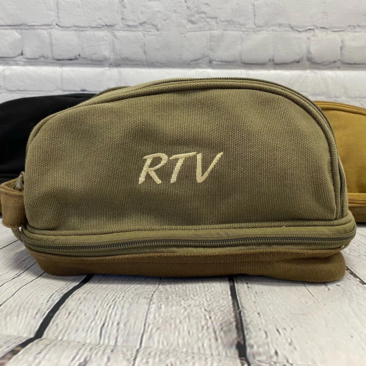 Durable Personalized Canvas Toiletry Bag - Image 10