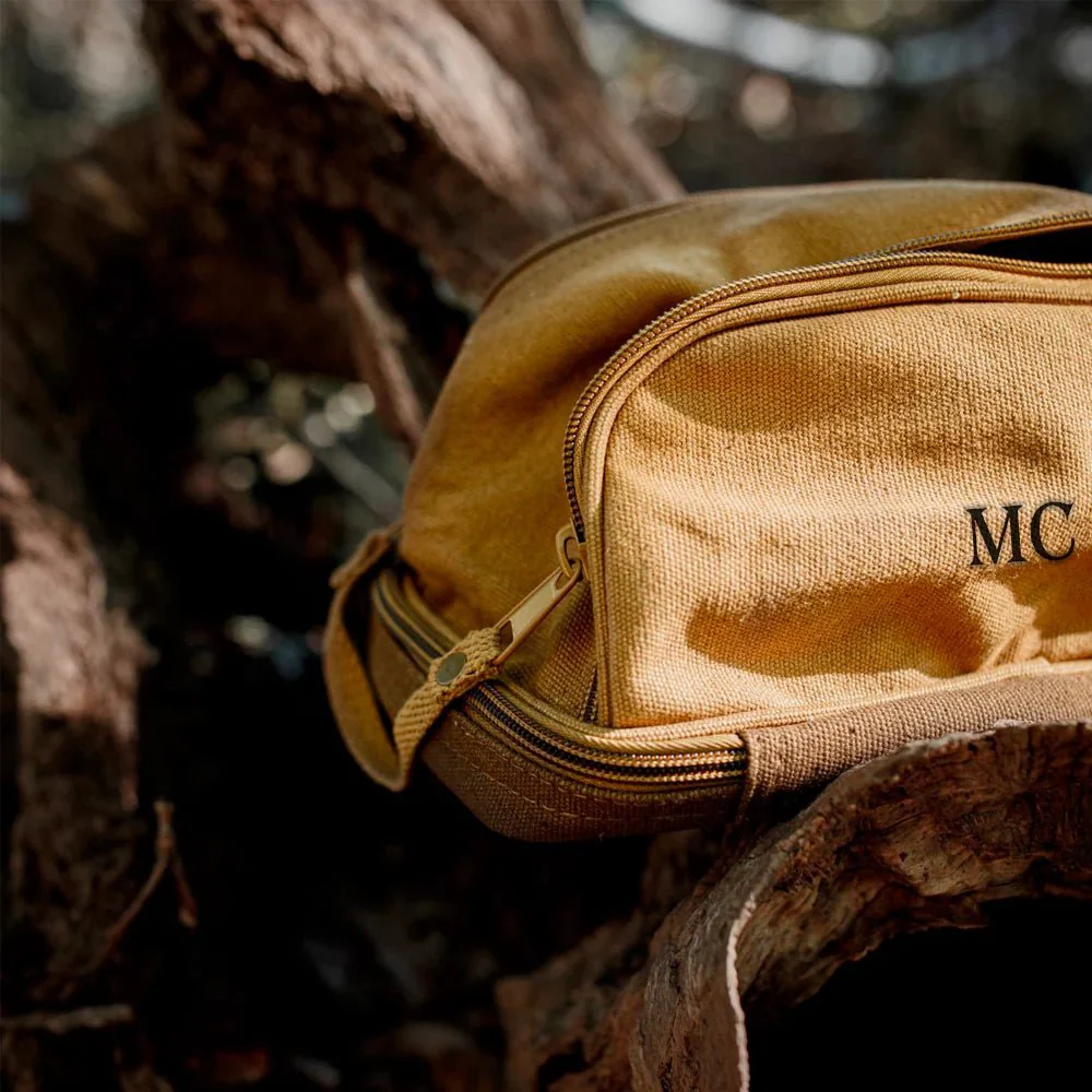 Durable Personalized Canvas Toiletry Bag - Image 4