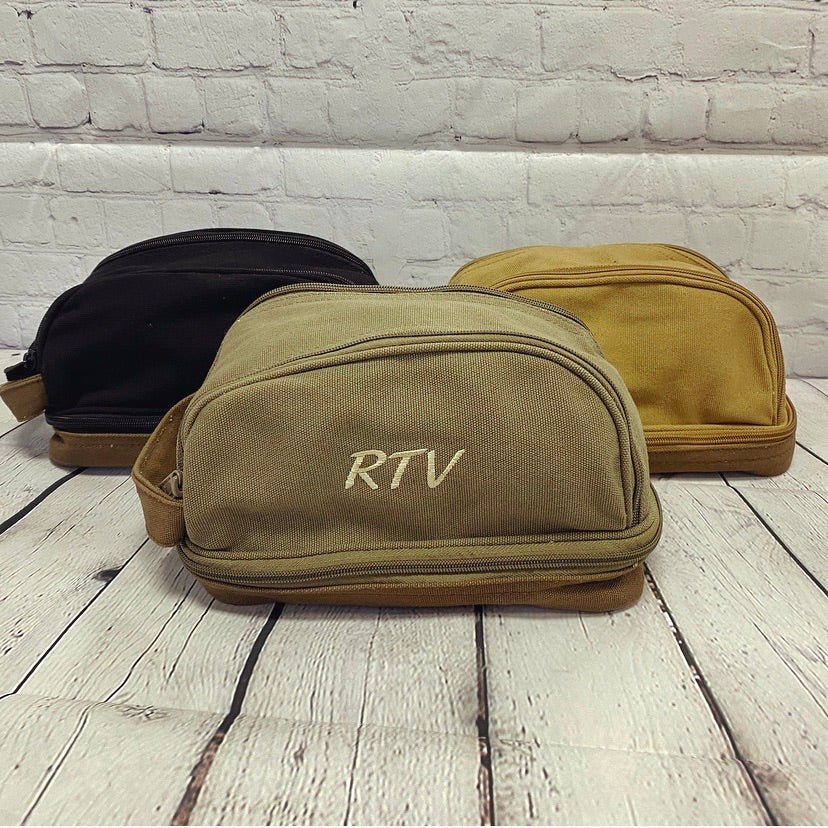 Durable Personalized Canvas Toiletry Bag - Image 6