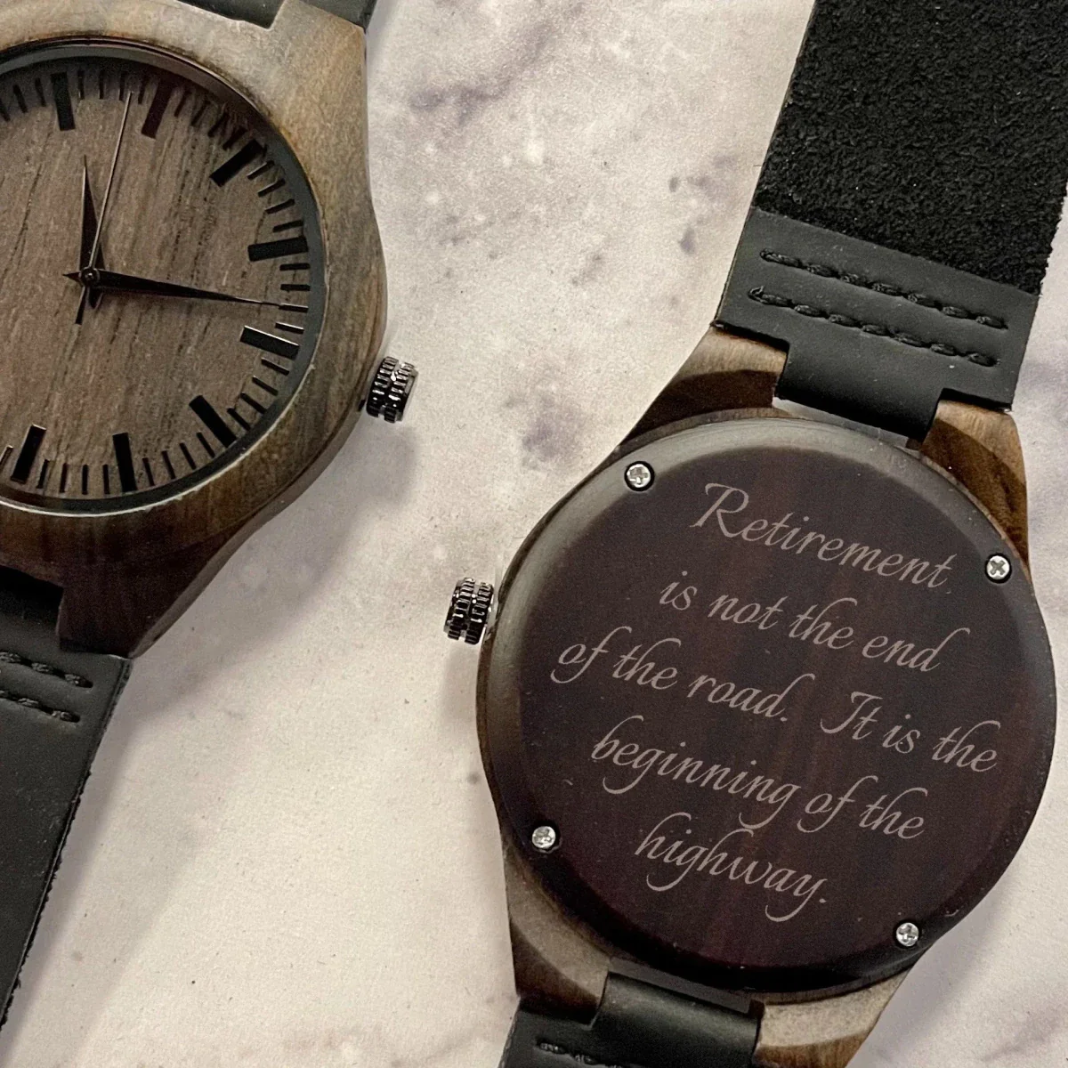 Elegant Personalized Men's Wood Watch - Image 18