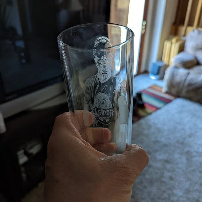 Custom Photo on Pint Glass - Image 14