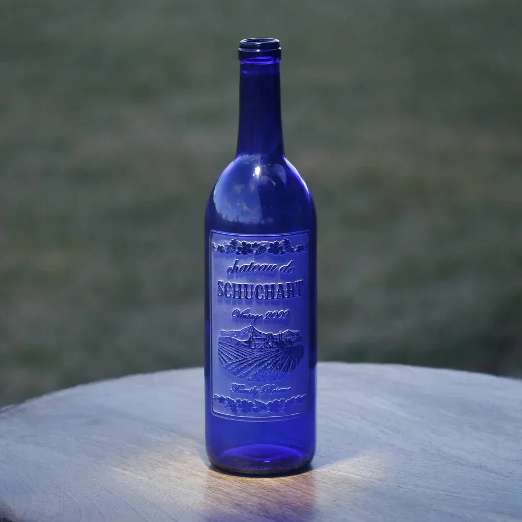 Engraved Wine Bottle - Image 2