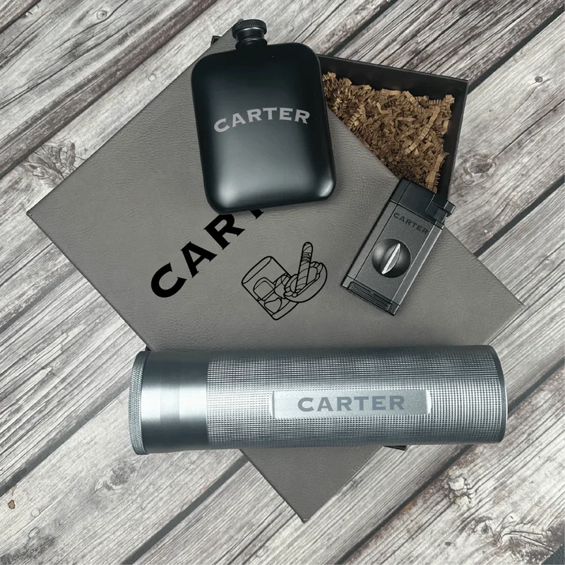 Exquisite Traveler's Trove Luxury Cigar Set for Men