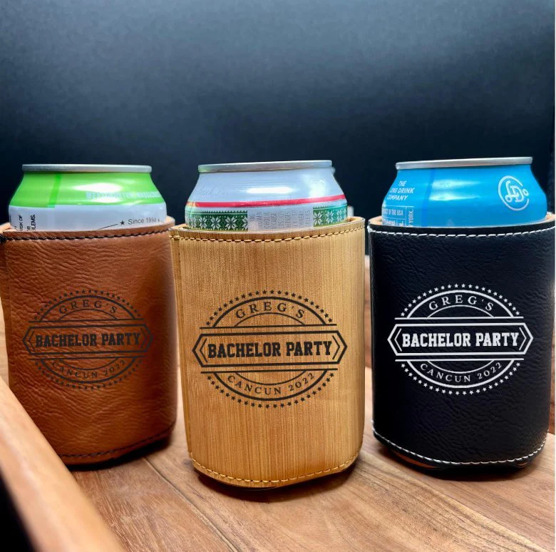 Custom Bachelor Party Can Cooler - Image 2