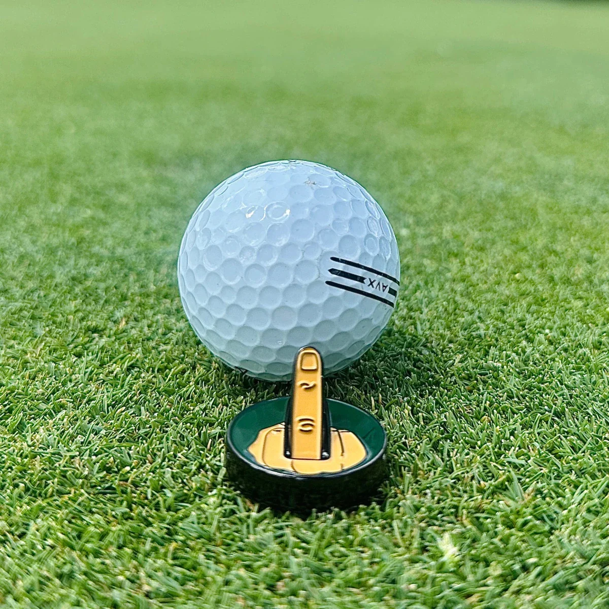 Flip The Bird Ball Marker & Hat Clip - Image 7
