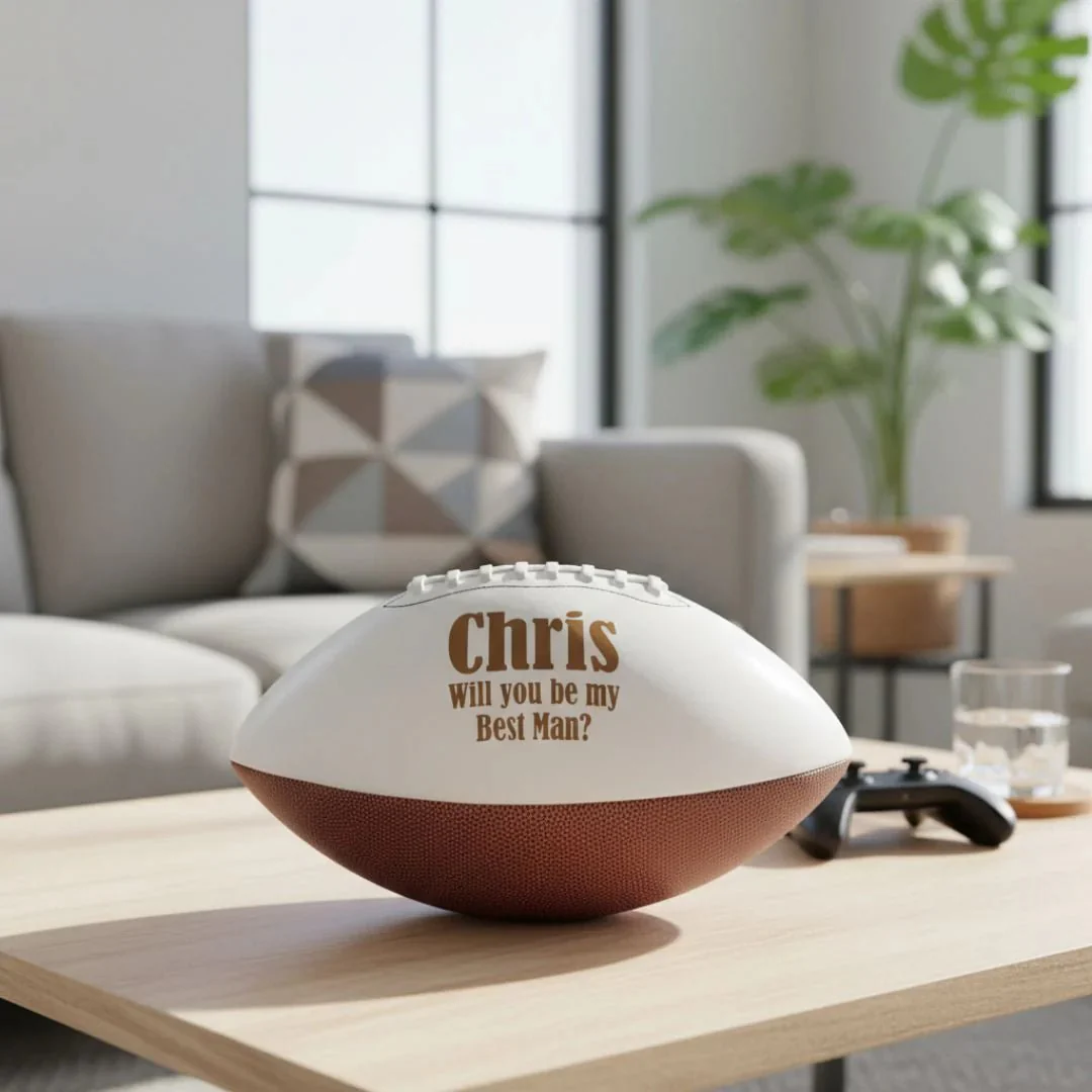 Football Groomsmen Proposal - Image 10